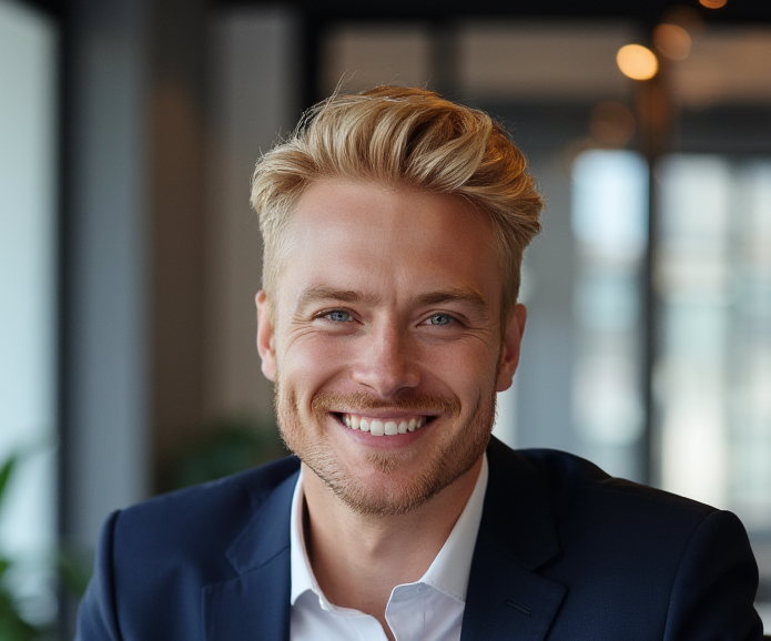 Herrenfrisur klassisch